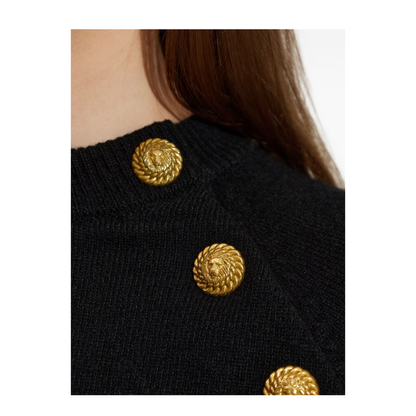MAYFEYR - Balmain - Sweaters Black - HF1KA130KI870PA