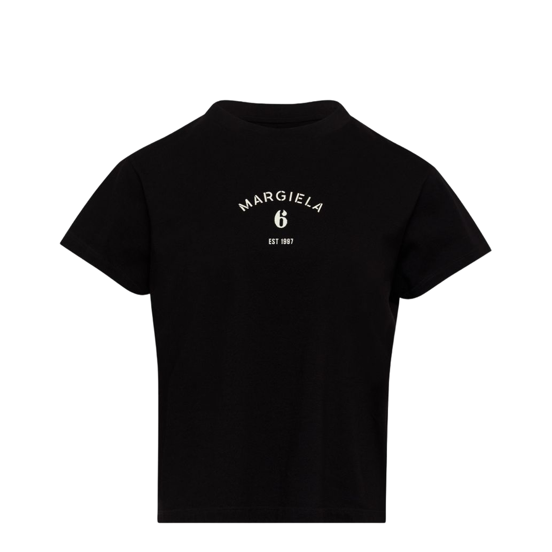 Cotton Crew Neck Logo T-Shirt