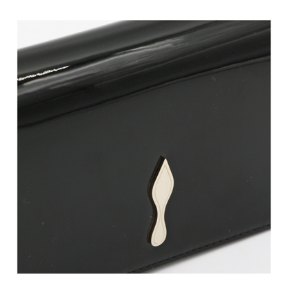 Bettina Clutch Patent Calf Leather Black