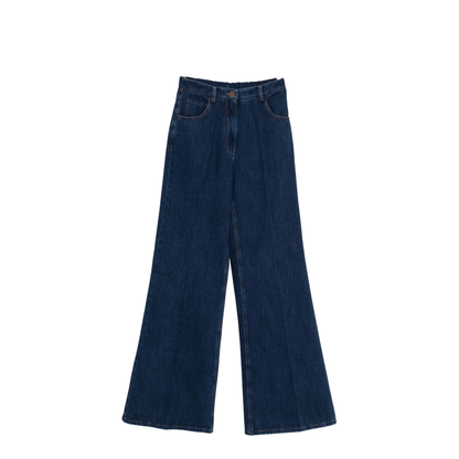 Viscose Ponte Knit Oliver Pants Indaco Black PLUS 3X