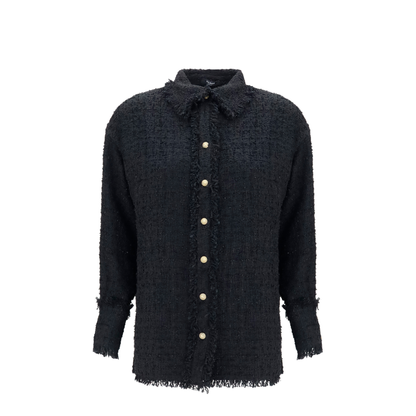 MAYFEYR - Balmain - Tweed Shirt - HF1HD005XM07