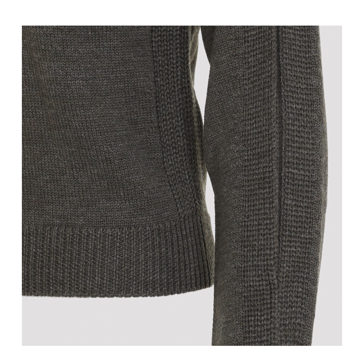 MAYFEYR - ALBERTA FERRETTI - Green Wool Pullover - A092551001438