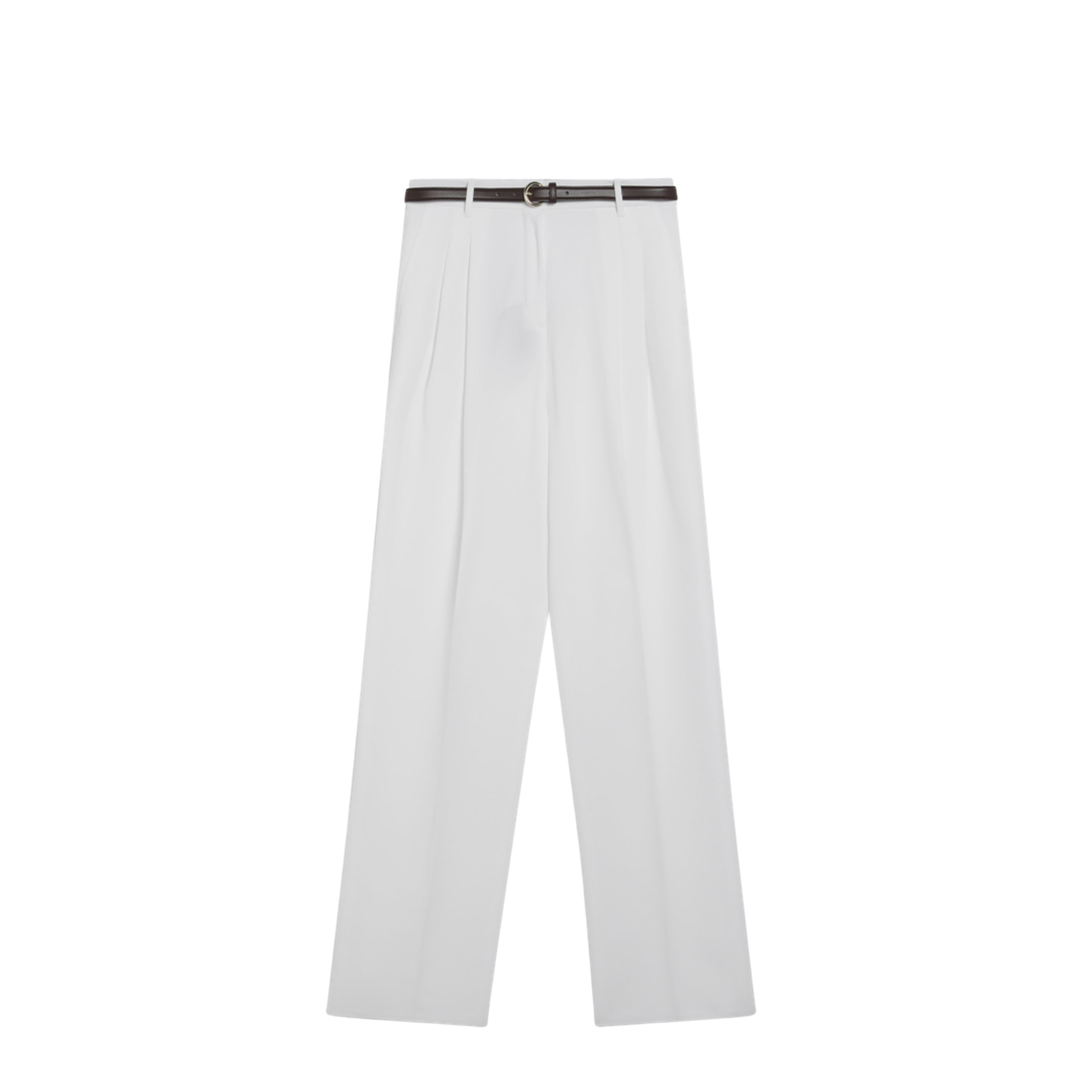MAYFEYR -  - White Cotton Trousers - MSTDIVOCO001