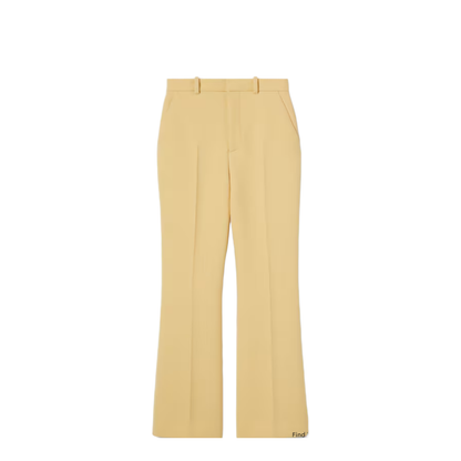 Wool Crepe Trousers