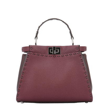 Peekaboo Mini Cuoio Romano Leather Multicolor