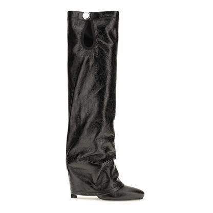MAYFEYR - The Attico - Knee-High Eco-Leather Boots - 261WSH00923LBT110AA