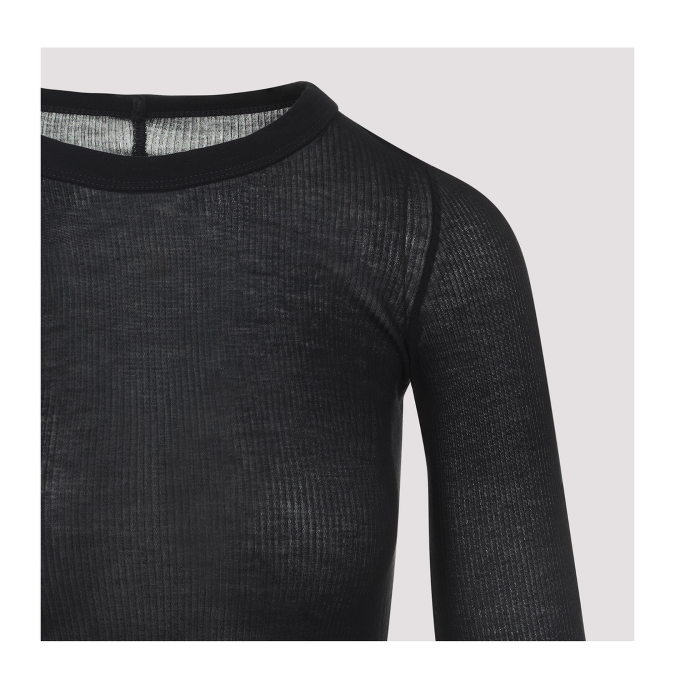 MAYFEYR - Rick Owens - Rib Ls T-Shirt - RP01F6202RC