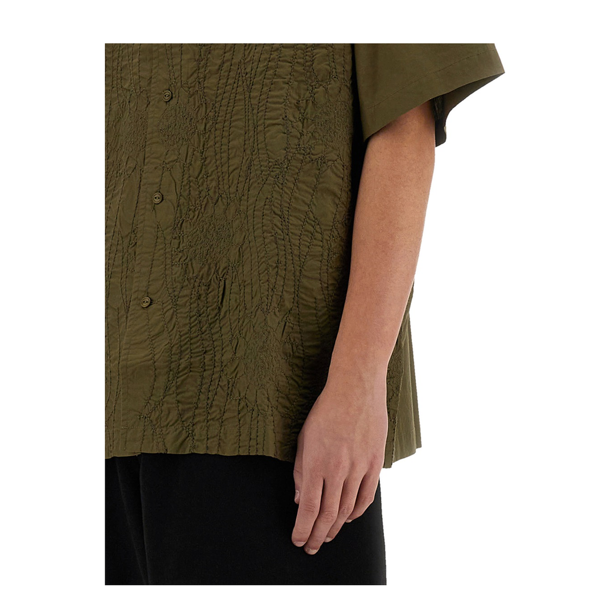 MAYFEYR - YMC - Ciders Shirt - P2YAAOLIVE