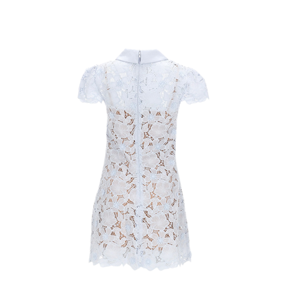 MAYFEYR - Self Portrait - Lace Mini Dress - RS26171SBLBLUE