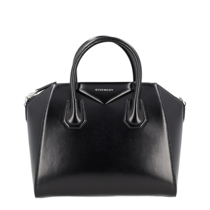 Antigona Small Box Leather Handbag - Black