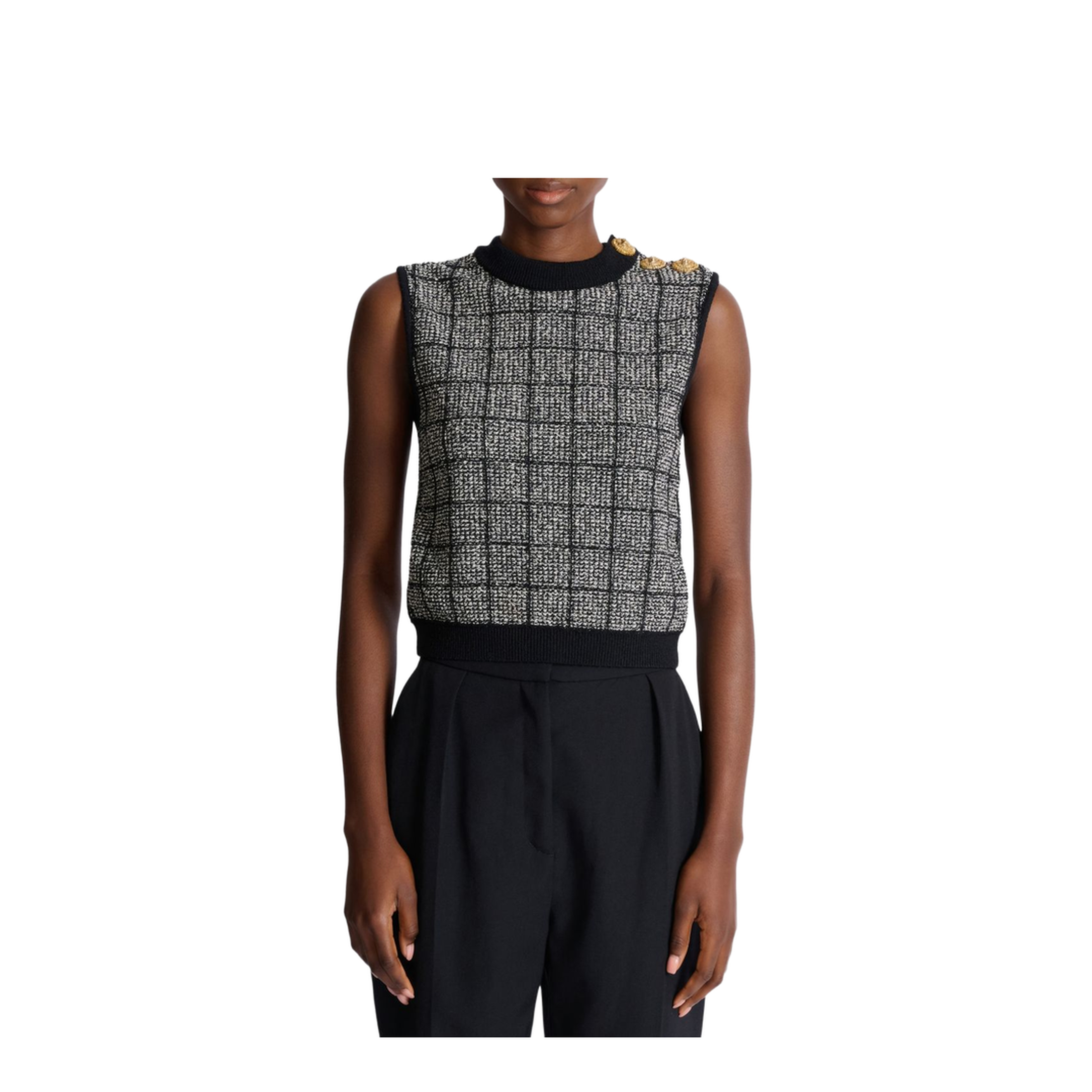 Tweed Tank Top