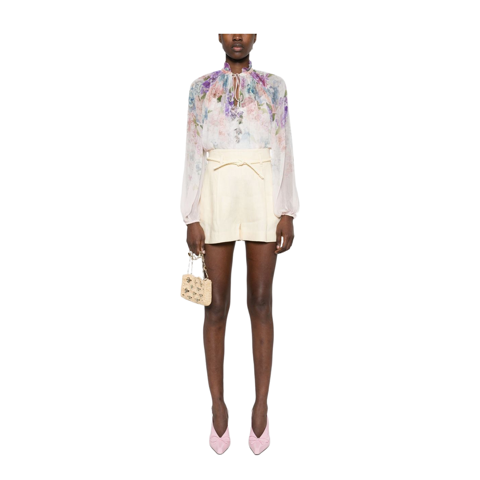 Illuminate Linen Shorts Yellow