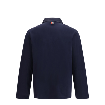 MAYFEYR - Thom Browne - Oversized Colorblock Rugby Polo - MJP250AJ0320035