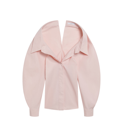 MAYFEYR - Givenchy - Pink Cut-Out Poplin Shirt - BW61K21642663