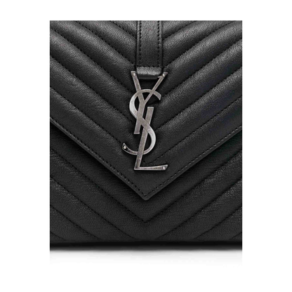 College Medium in Quilted Leather