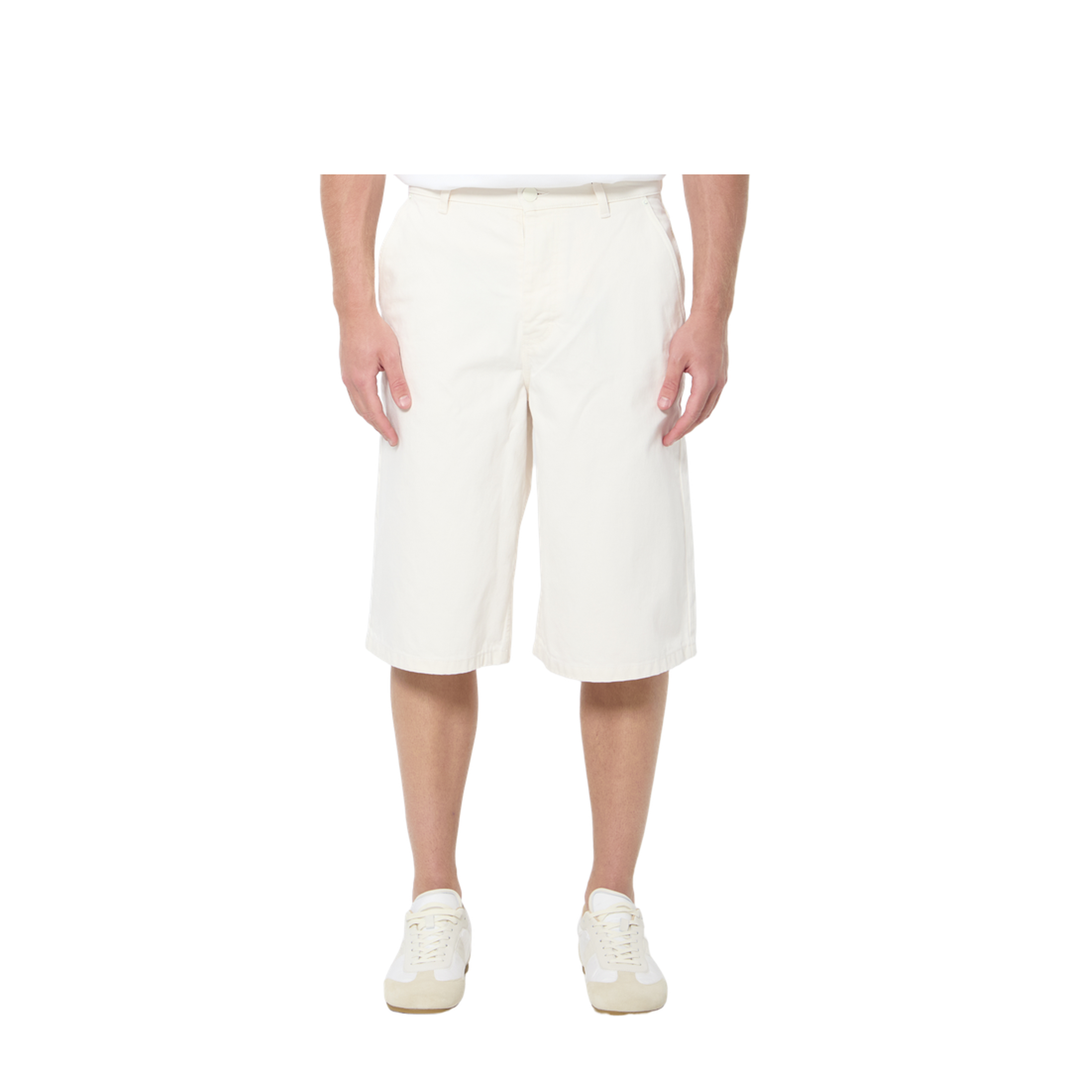 MAYFEYR - Ami Paris - Loose Twill Bermuda Shorts - HS0837DE0126136