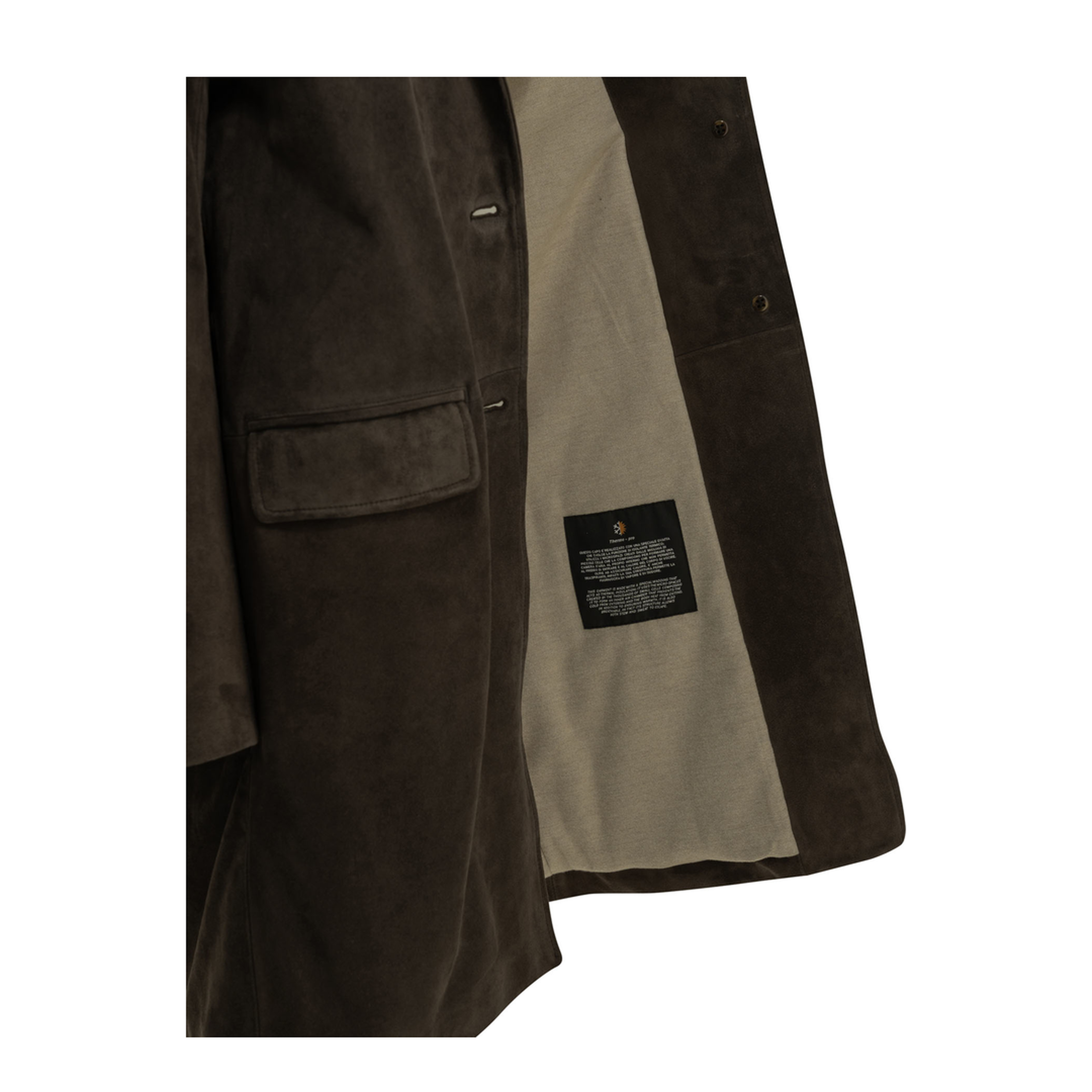 MAYFEYR - Semper - Padded Suede Jacket - WMNSUECOATTESTAMORO