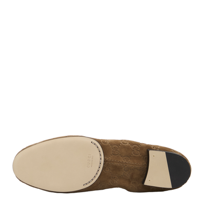 Jordaan Loafer in Brown GG Suede