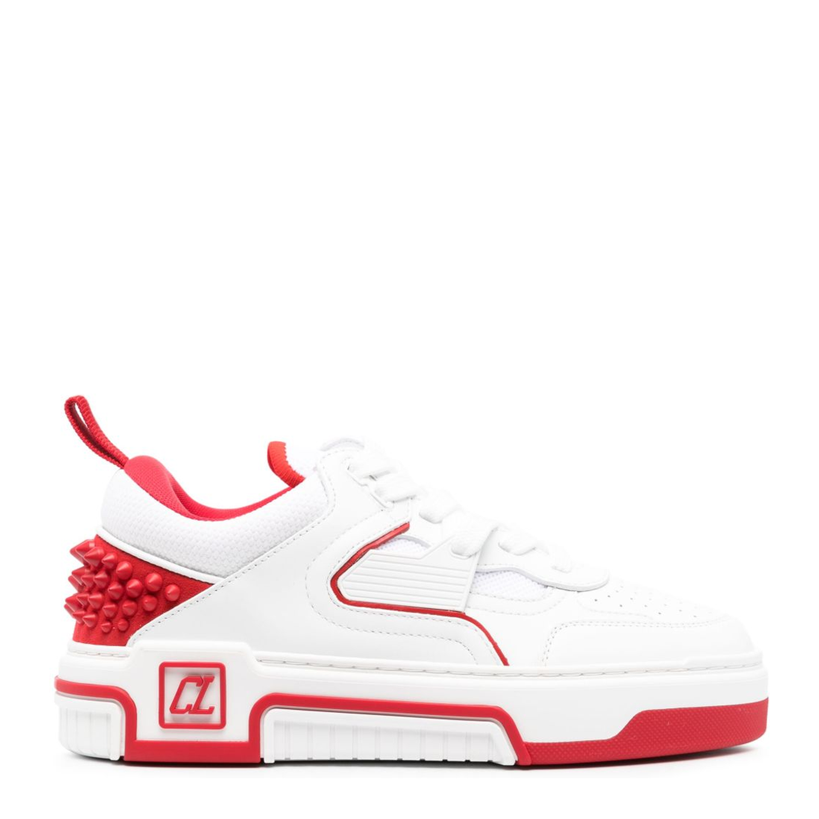 Spike Stud Detailing Lace-Up Shoes