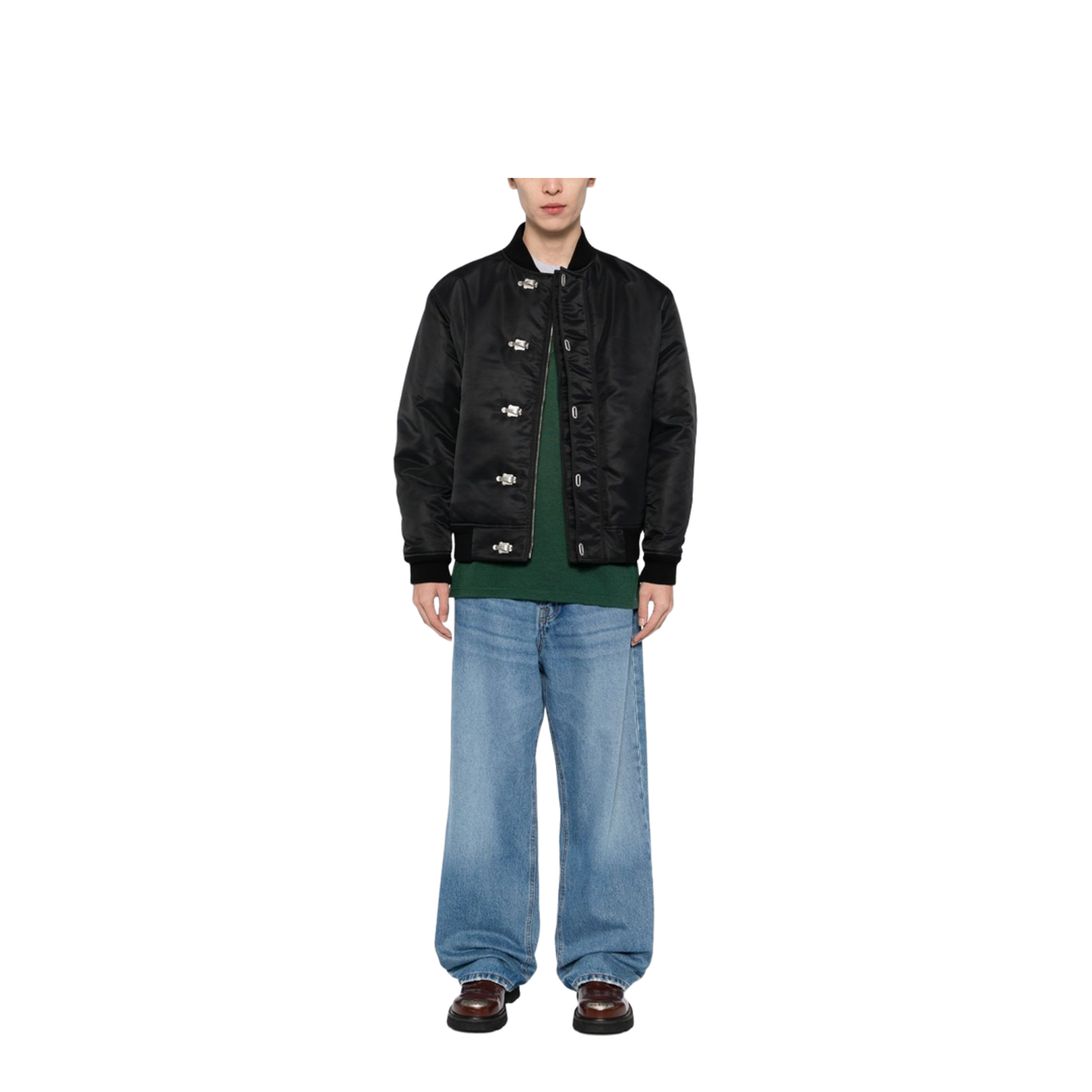 Jacket in Nylon Black