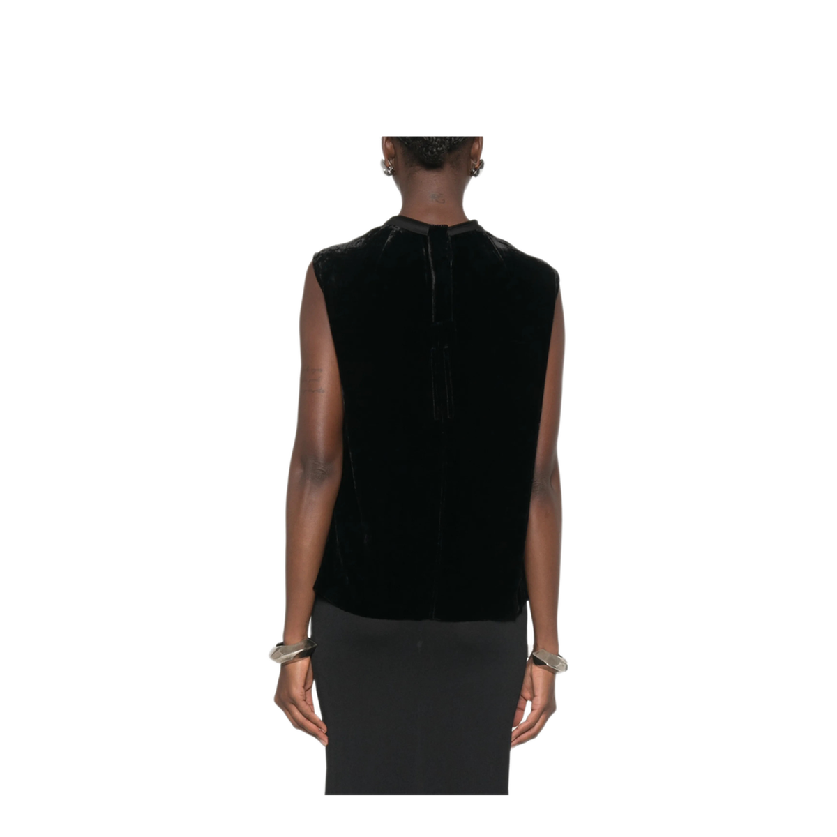 MAYFEYR - Rick Owens - Sleeveless Velvet Top - RP02F5137V09