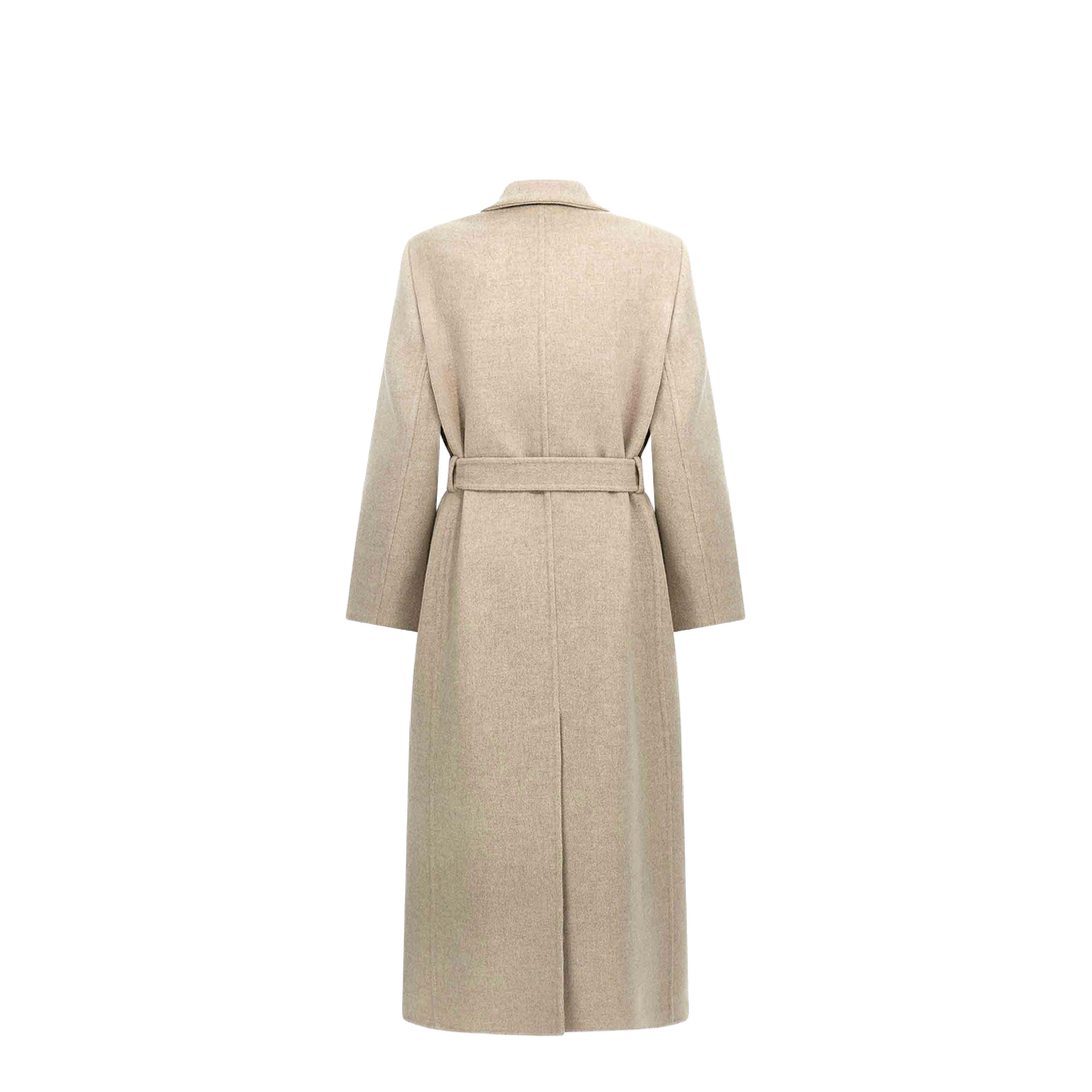 Double Breasted Coat Beige