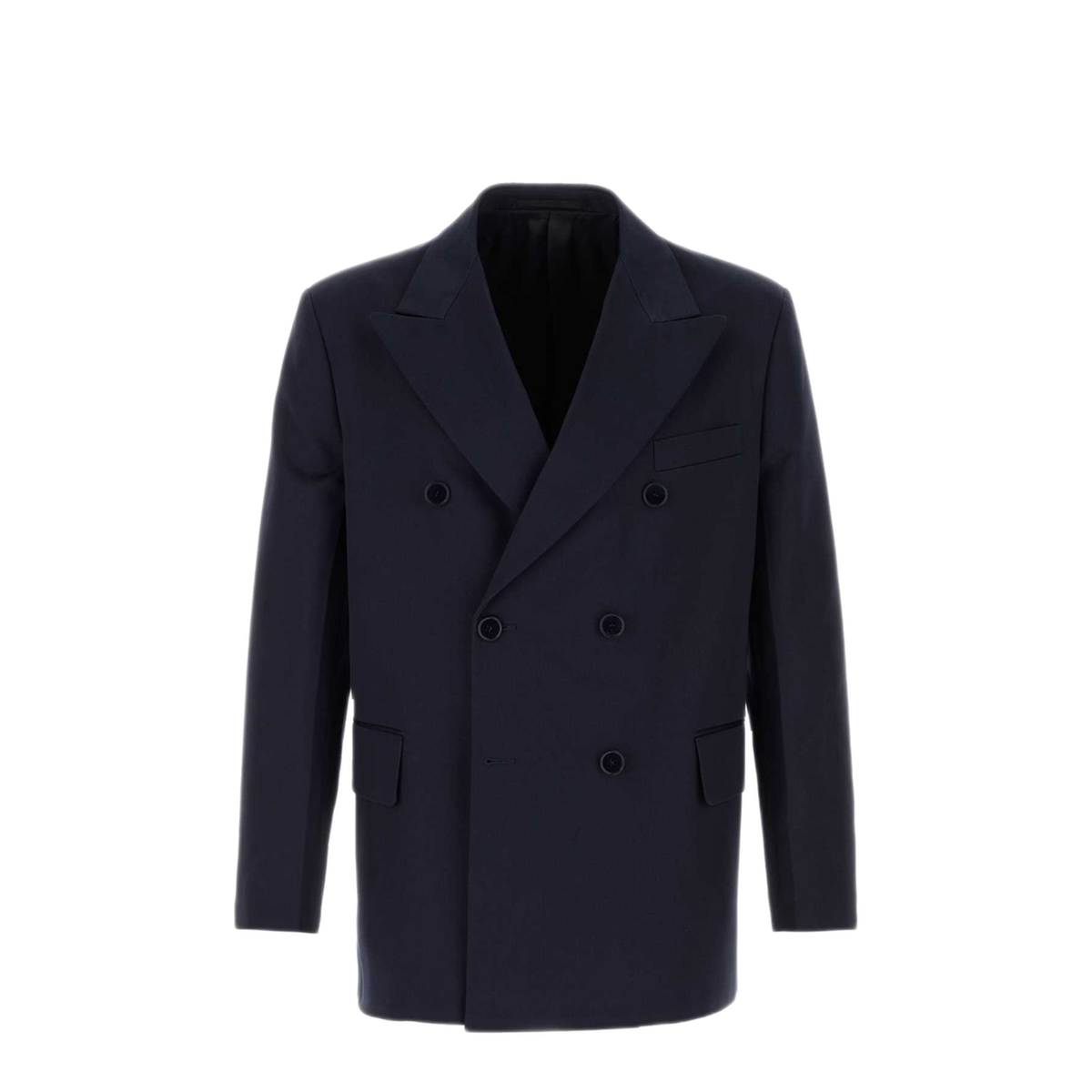 MAYFEYR - Prada - Navy Blue Cotton Blazer - UGM405SOOO1UPXF0124