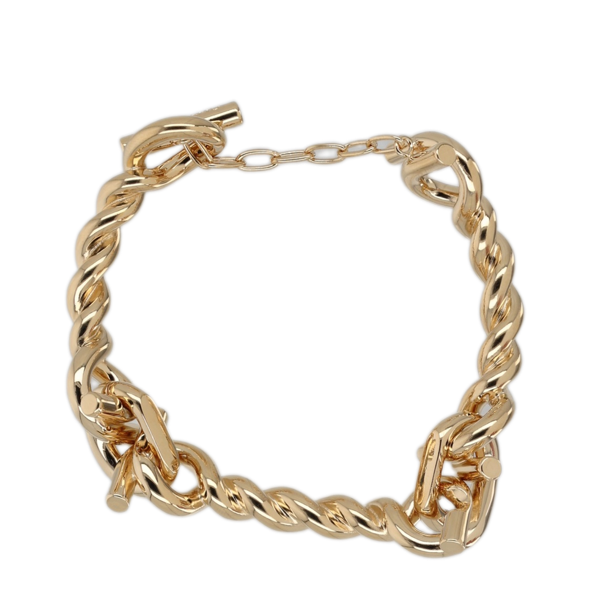 MAYFEYR - Ferragamo - Gold Brass Earrings - 795096760993001