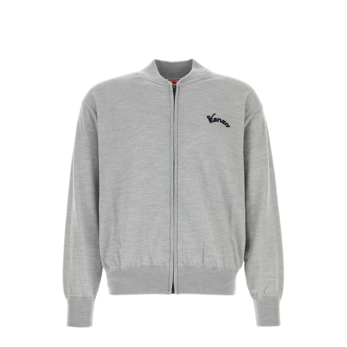MAYFEYR - Kenzo - Eiffel Tower Design Zip Up Cardigan - FG65CA8193FH94