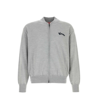MAYFEYR - Kenzo - Eiffel Tower Design Zip Up Cardigan - FG65CA8193FH94
