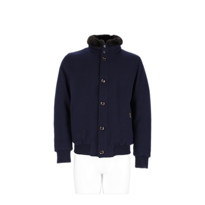 MAYFEYR - MOORER - Blue Trench Coat - MOUBO100178TEPA203U0497