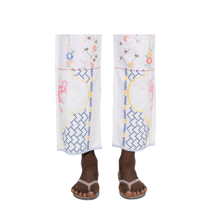 MAYFEYR - Relax Re-Lux - Trousers - LEDROEMBROIDEREDCOTTON