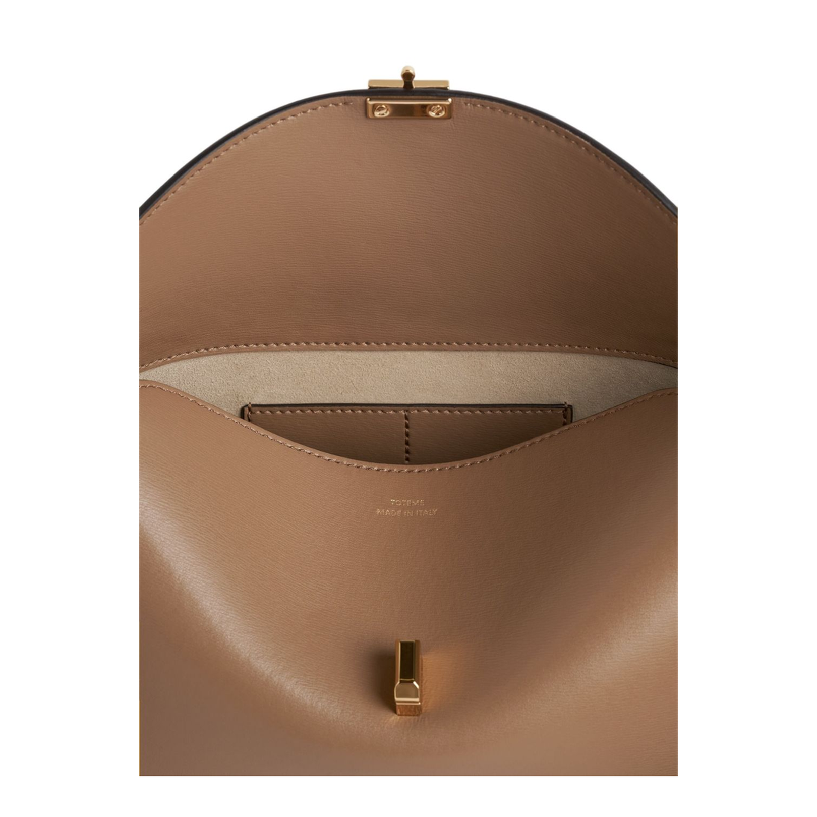 T-Lock Clutch Leather Shoulder Bag