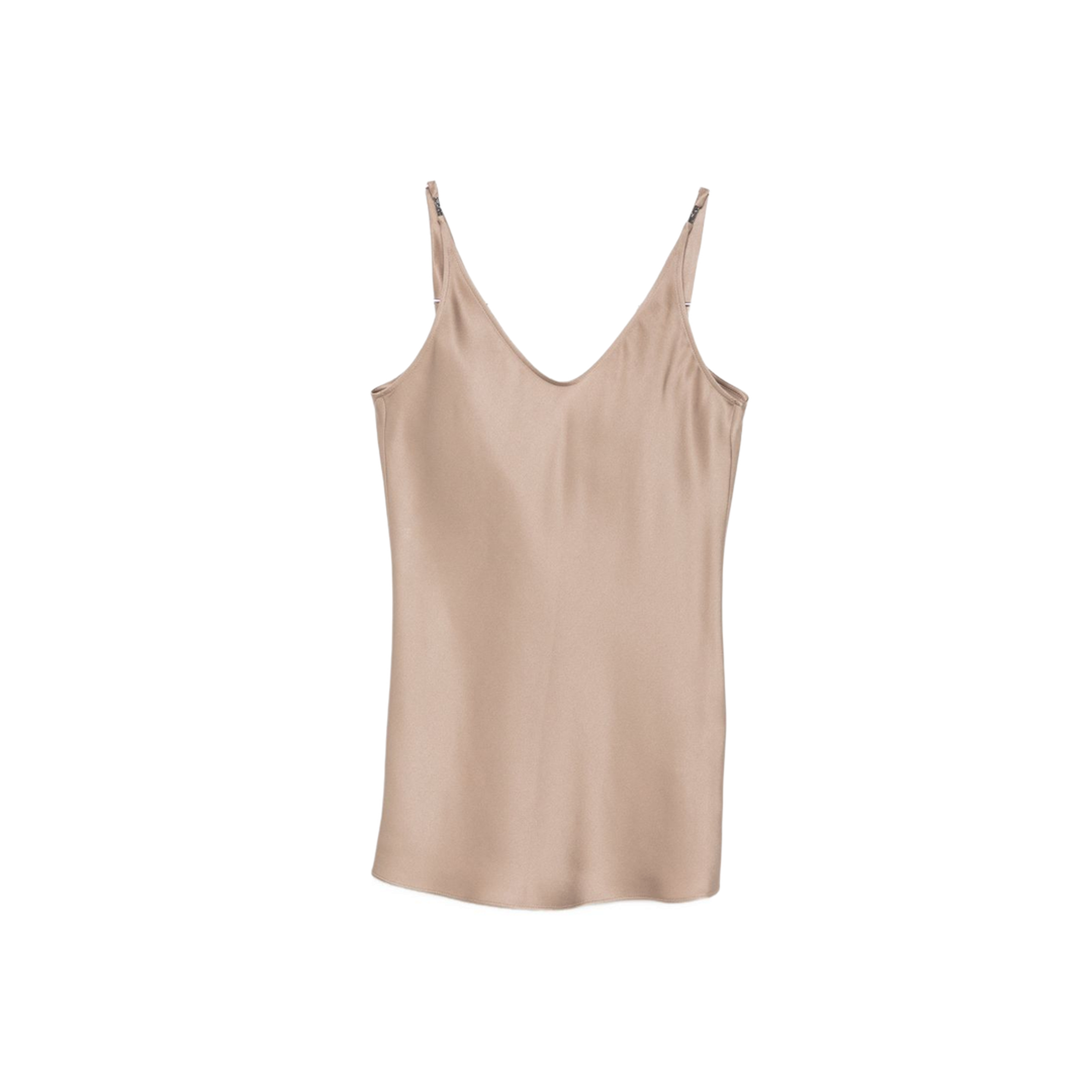 Women's Silk Top Gold