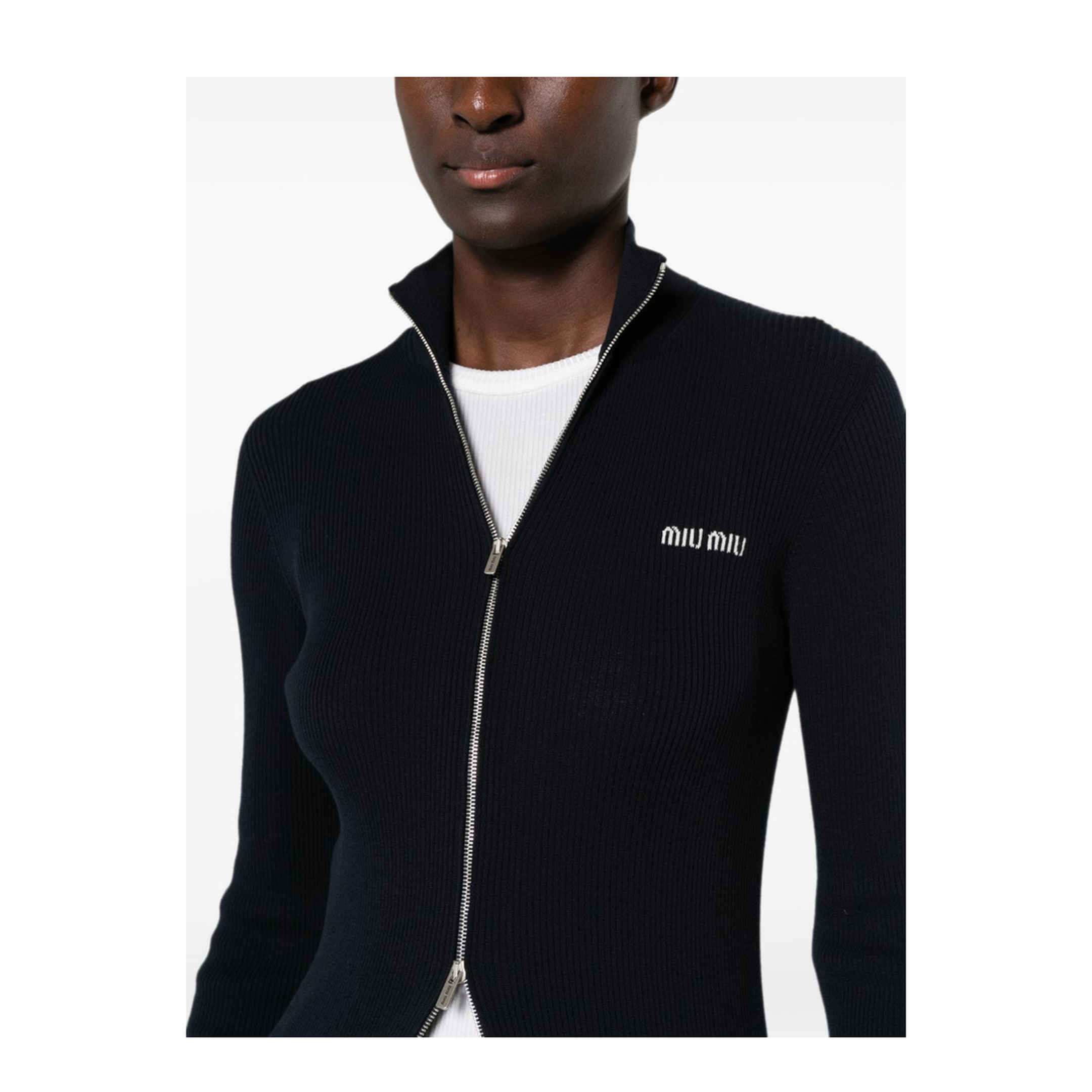 MAYFEYR - Miu Miu - Sweaters Navy - MMF04B12ZLF0008