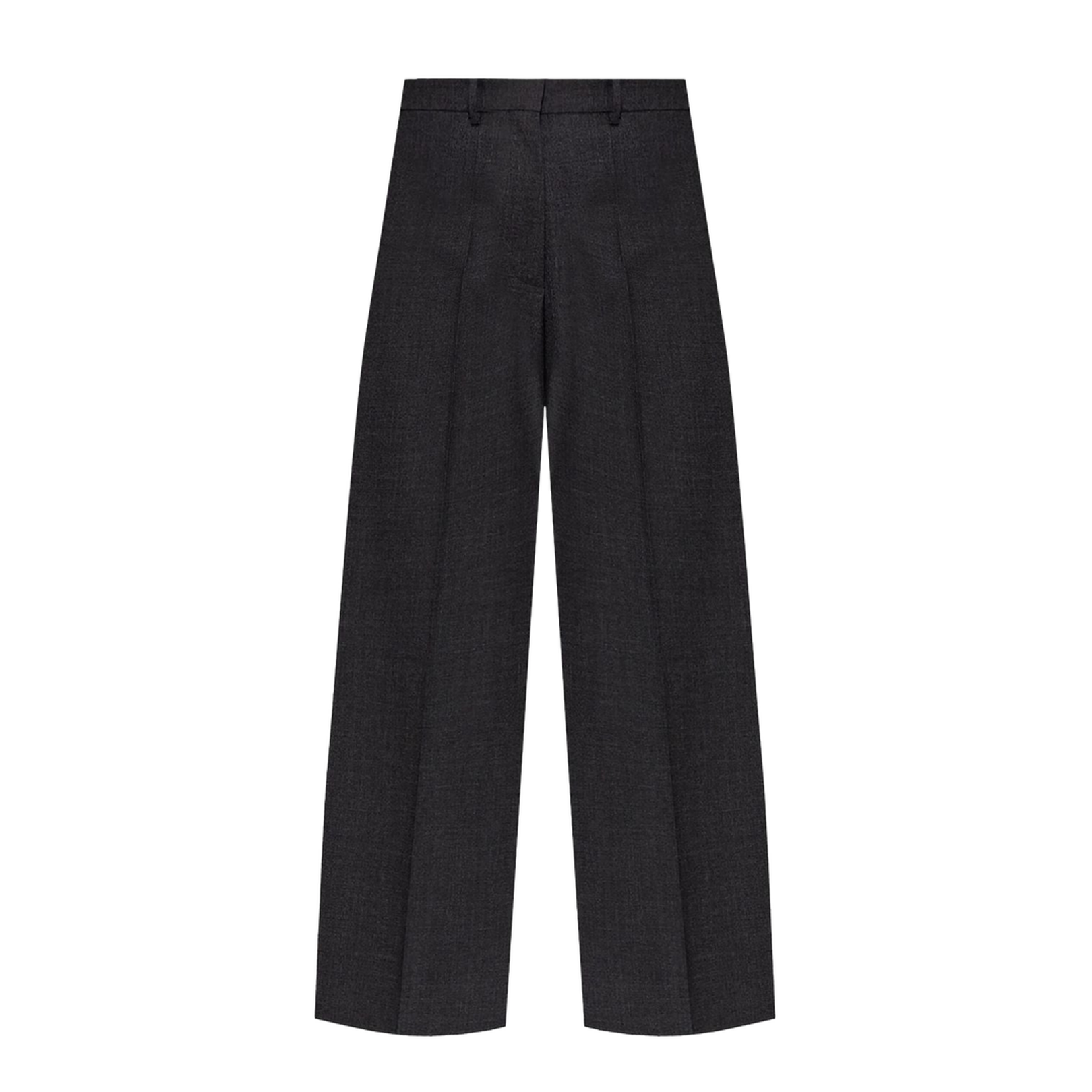 Grey Virgin Wool Trousers