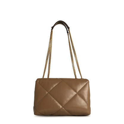Kira Tortora Leather Shoulder Bag