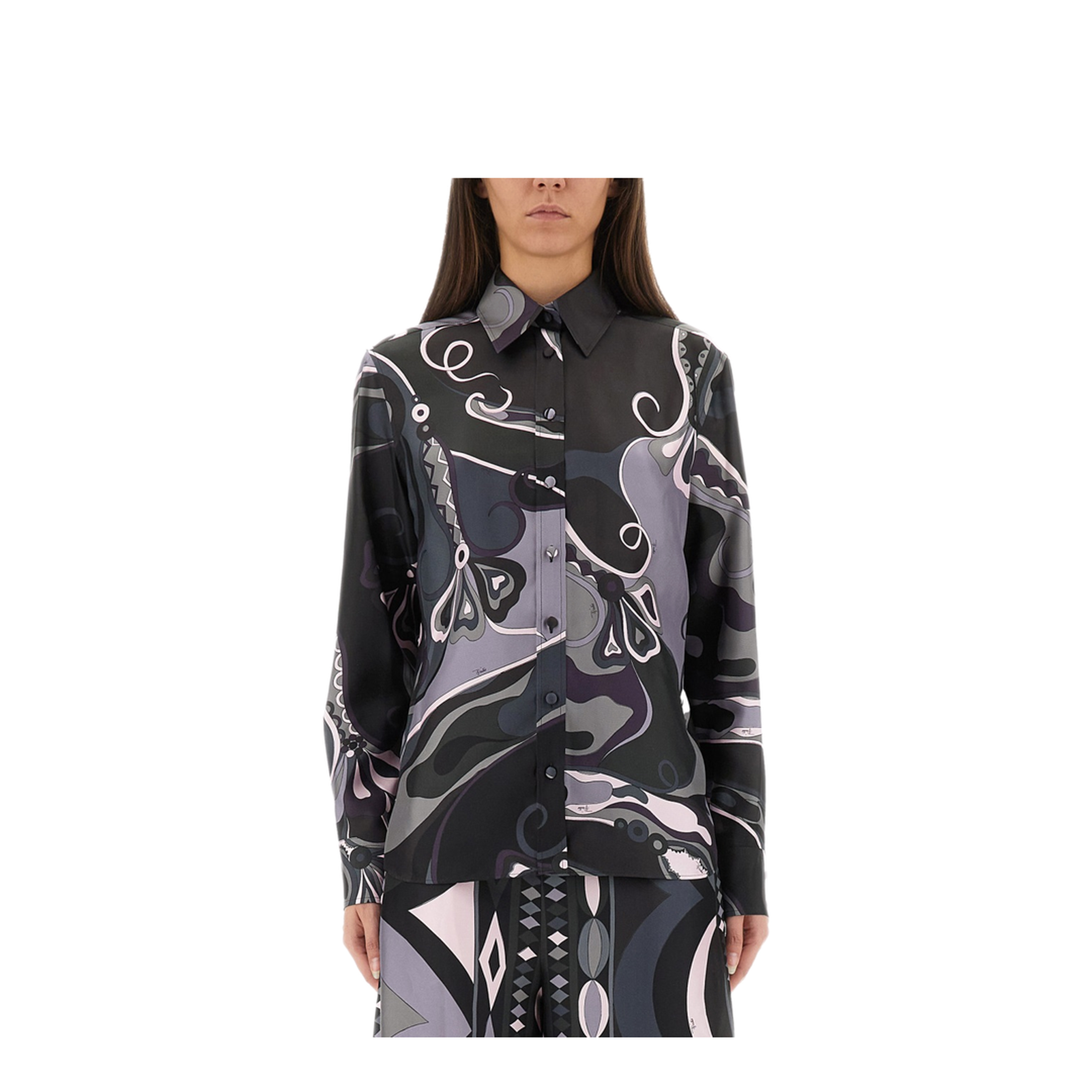 MAYFEYR - Pucci - Orchid Print Shirt - 5URJ085U731016