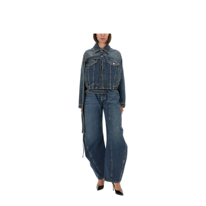 LOW-RISE JEANS