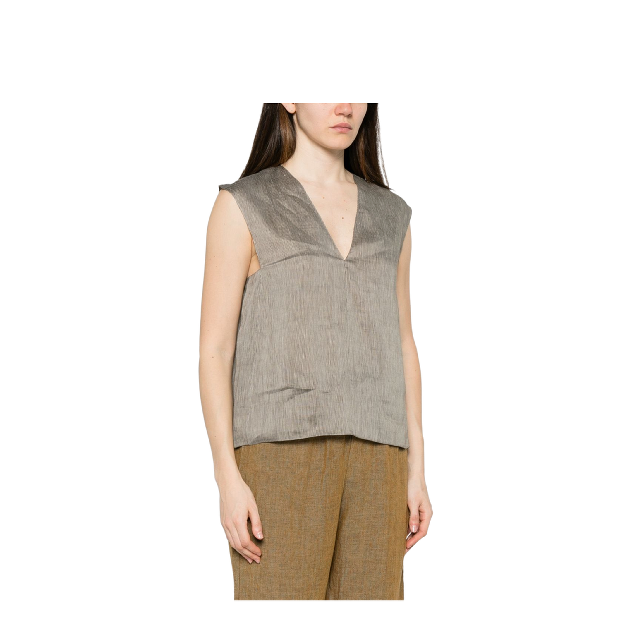 MAYFEYR - Cortana - Top - A0614GREYVISIONSTRIPES