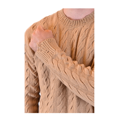 MAYFEYR - LANEUS - Camel Sweater - MGU763CAMMELLO6630