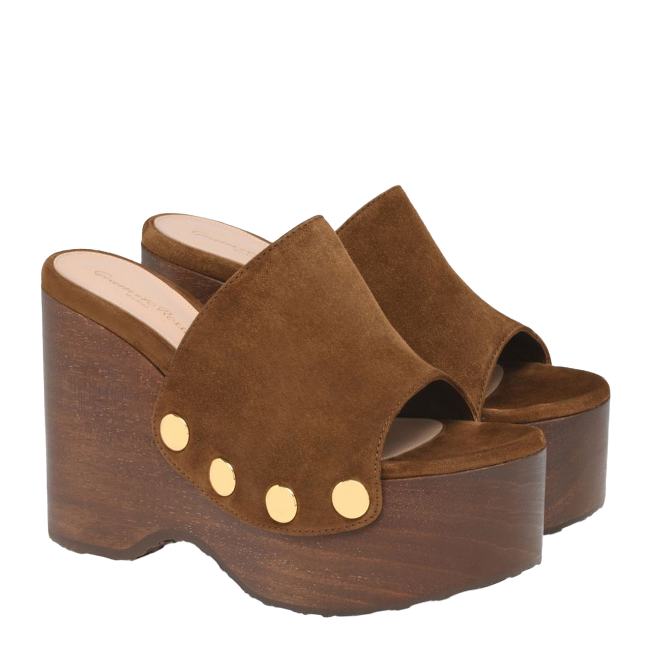 MAYFEYR - Gianvito Rossi - Sandals Brown - G1020160LEGCAMTEXA