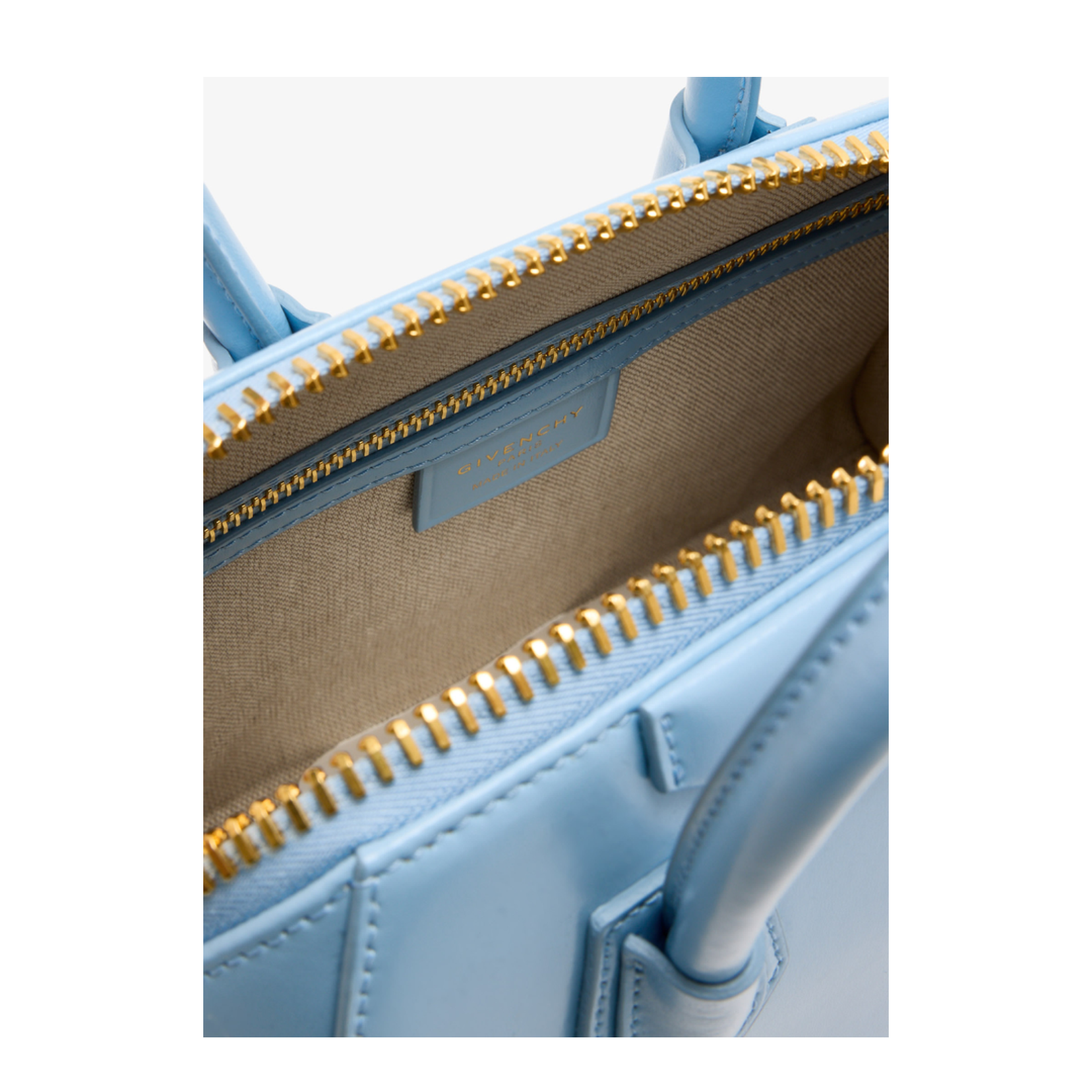 Mini Antigona Bag in Box Leather