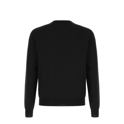 MAYFEYR - Valentino - Black Wool Sweater - 9V3KC38PBH90NO