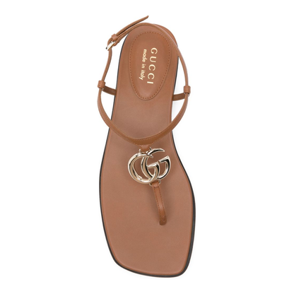MAYFEYR - Gucci - Sandals Leather Brown - 853759A3N002719