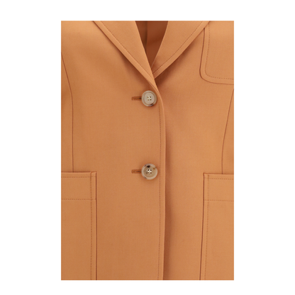 MAYFEYR - Chloè - Straight-Cut Wool Gabardine Blazer - CH26AVE77066