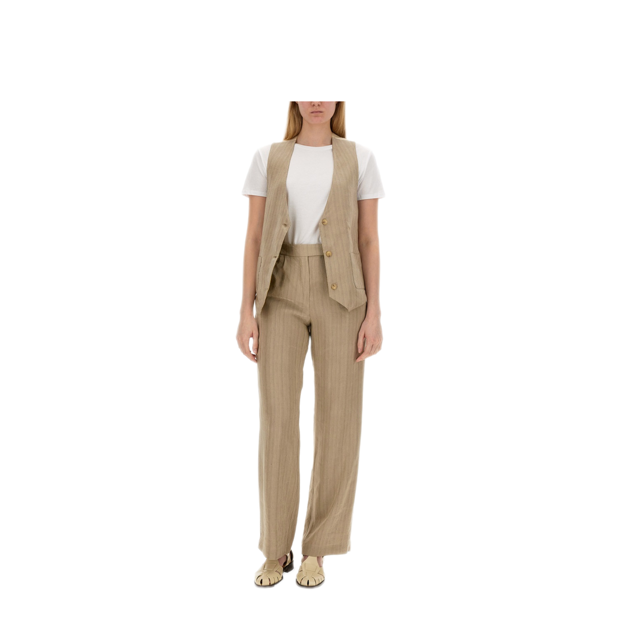 MAYFEYR - Alysi - Linen Pants - 104141P4232CER