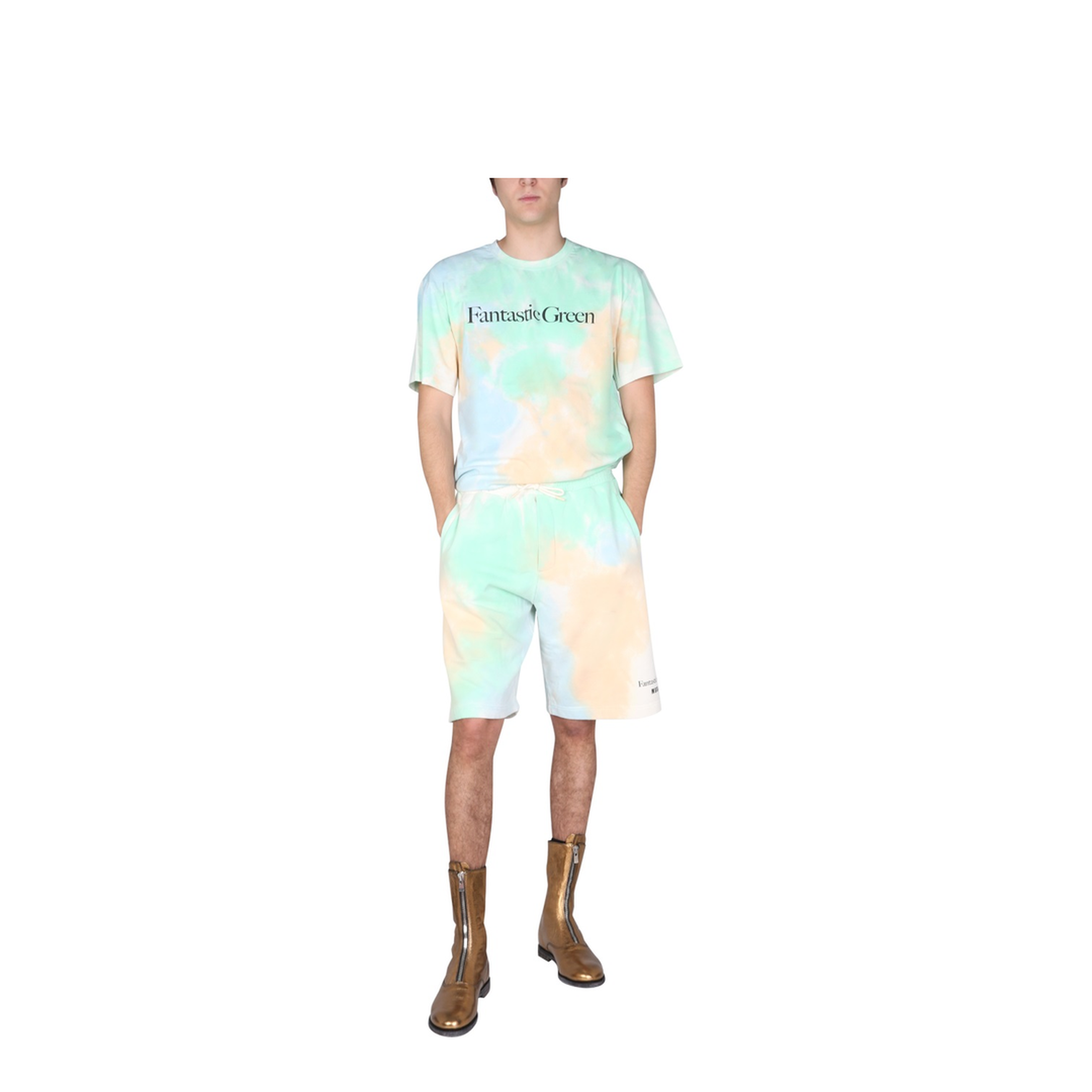 MAYFEYR - MSGM - Tie Dye Pattern Bermuda - 3240MB9322728903
