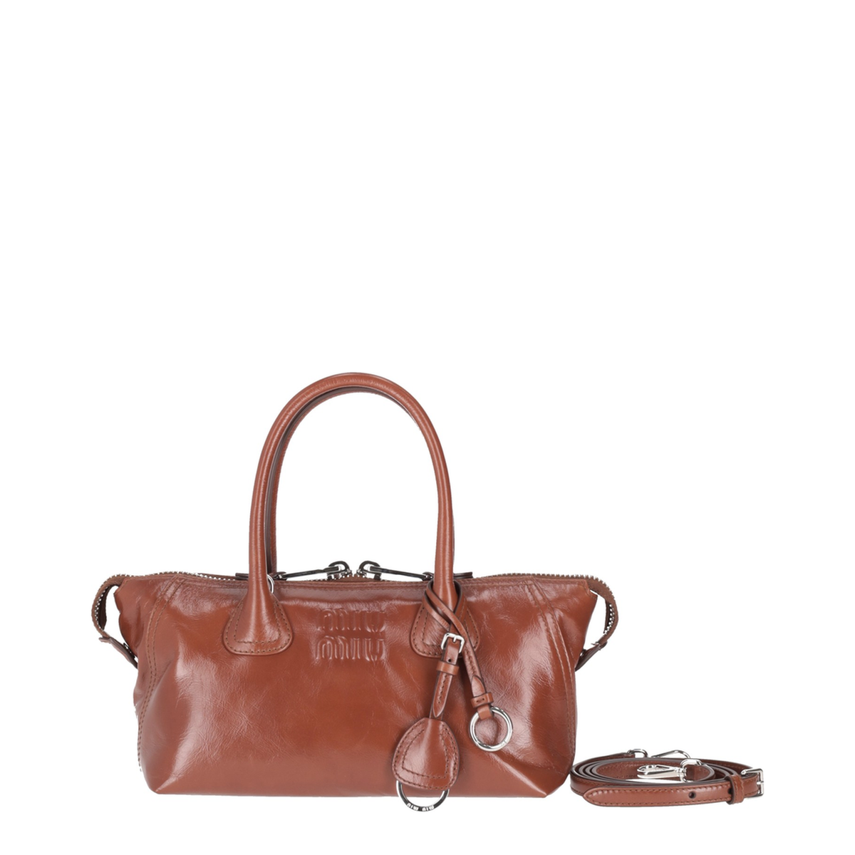 One Size Calfskin Tote - Palissandro Brown