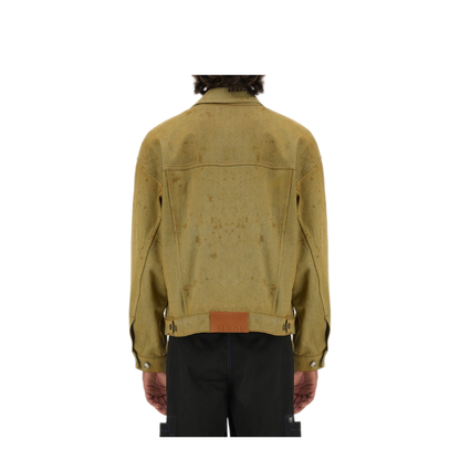 MAYFEYR - MSGM - Denim Jacket Dyed In Tea - 3740MH23124761034